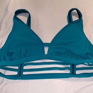Green bikini top